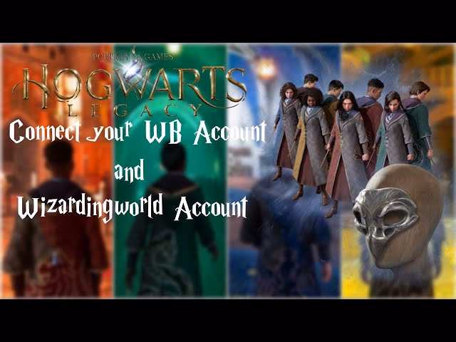 How do I connect my WB Games account to Hogwarts legacy?