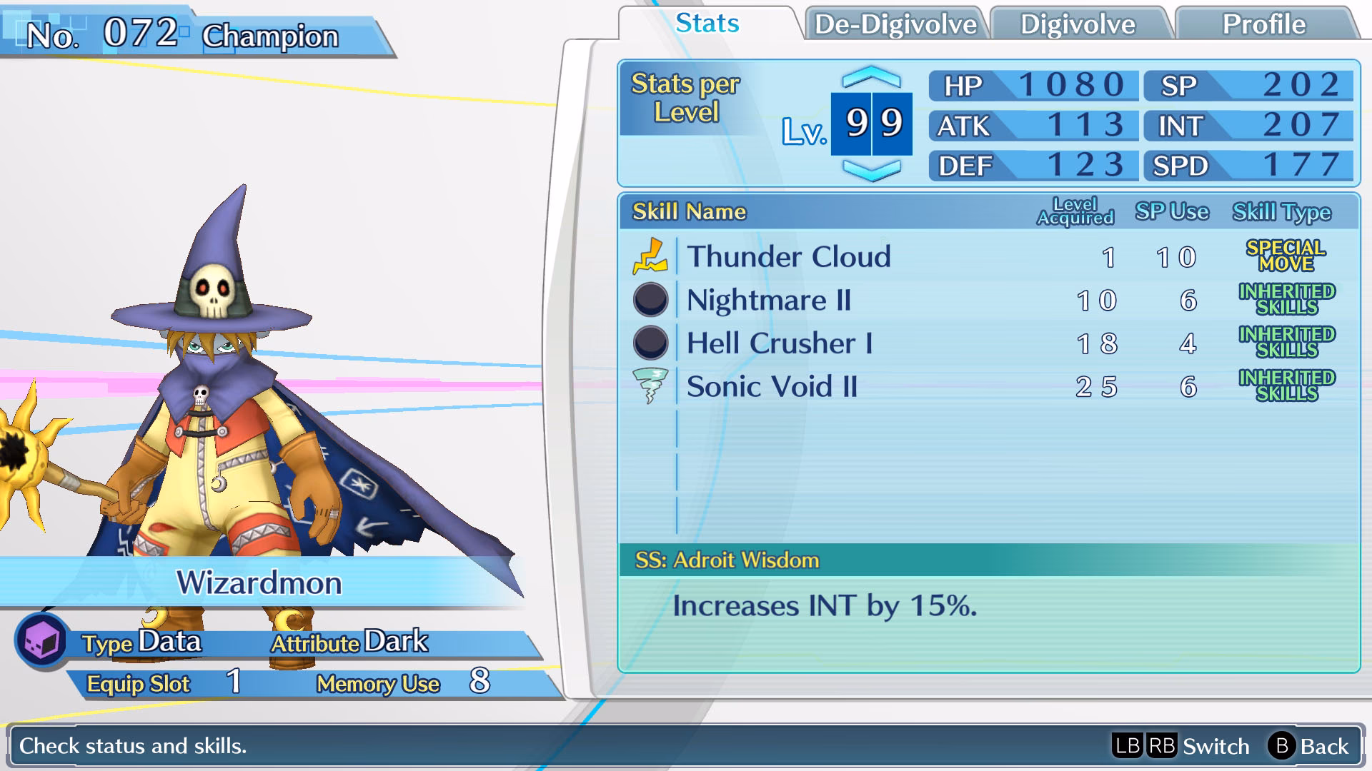 Where is Wizardmon in Digimon World?