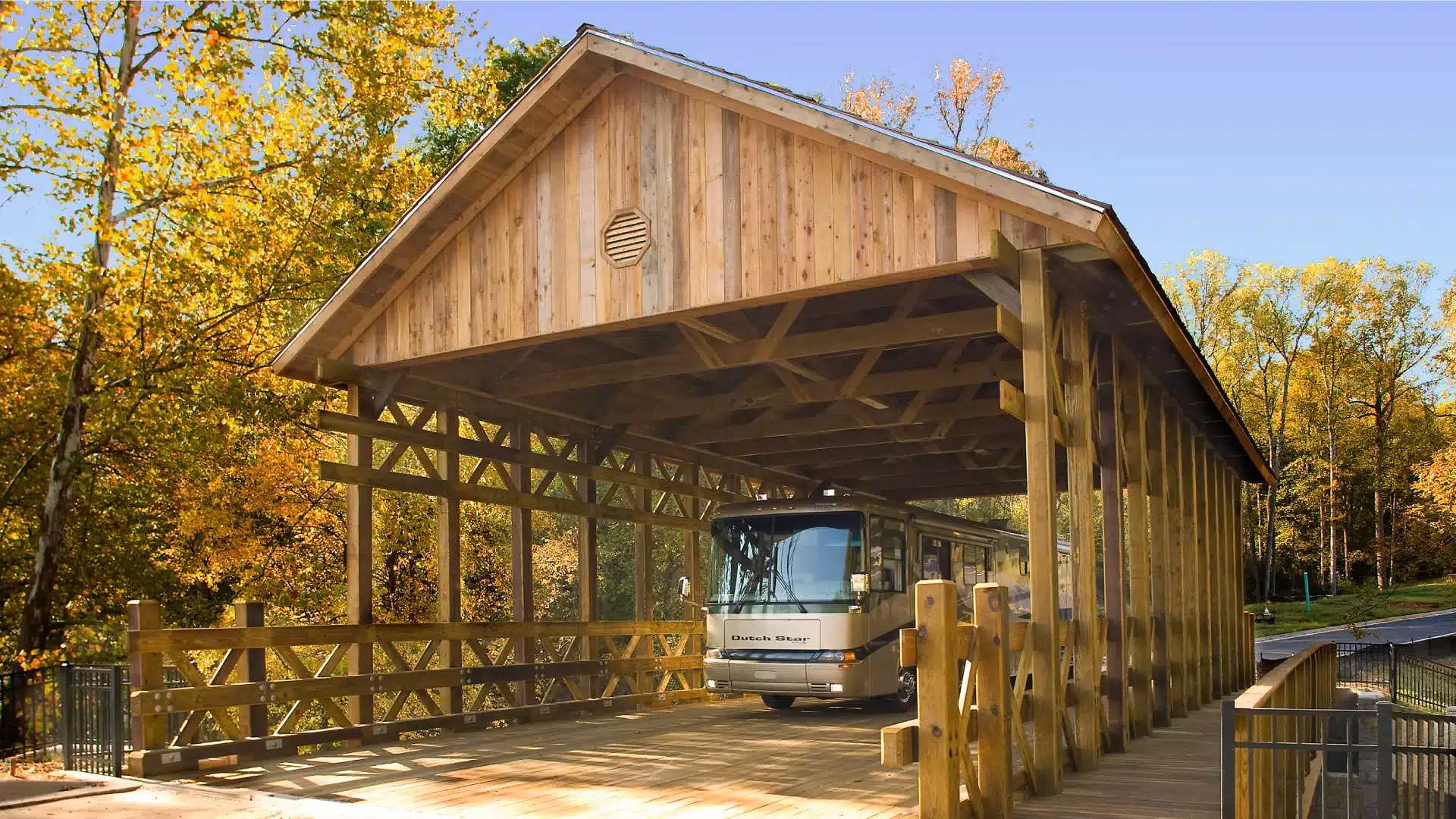 What is a timber bridge?