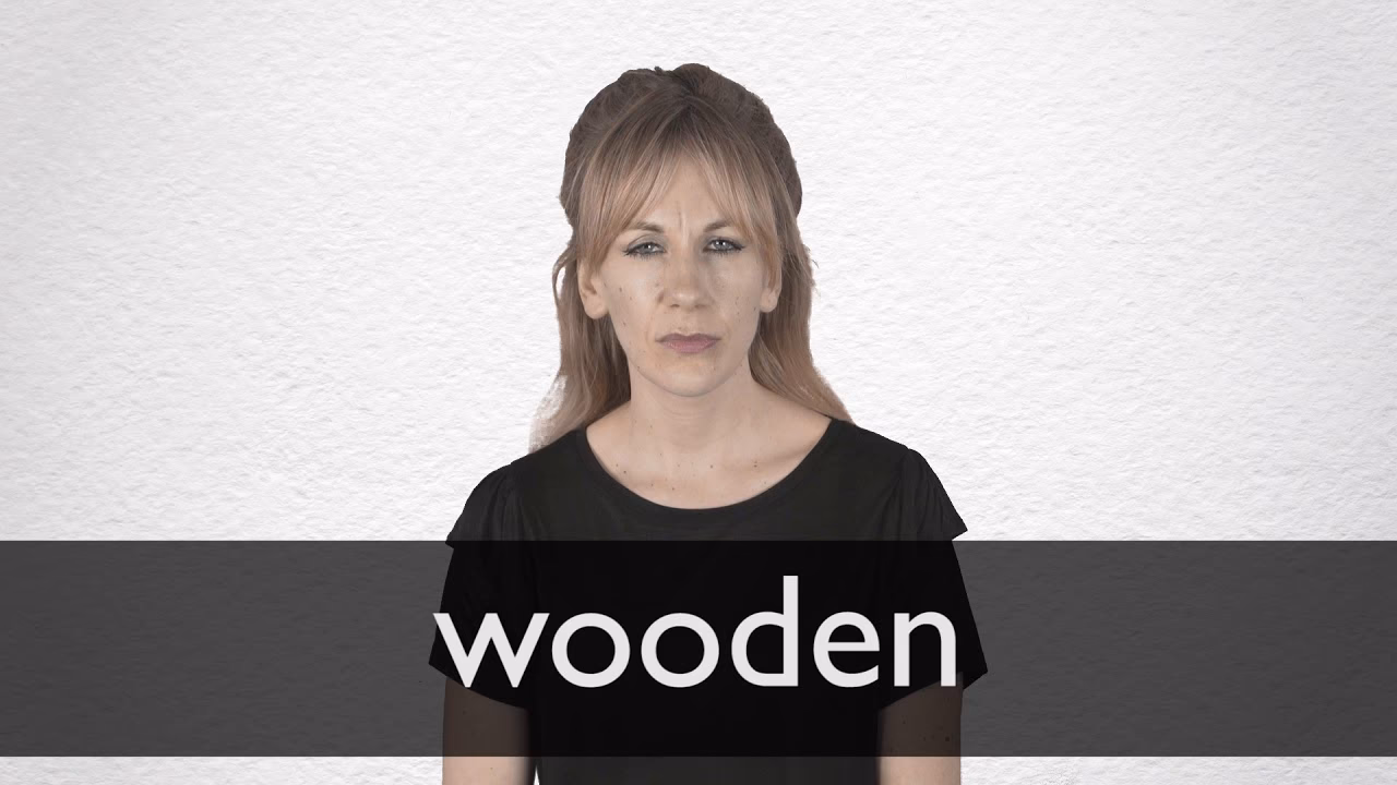 ¿Cuál es el significado de Wooden?