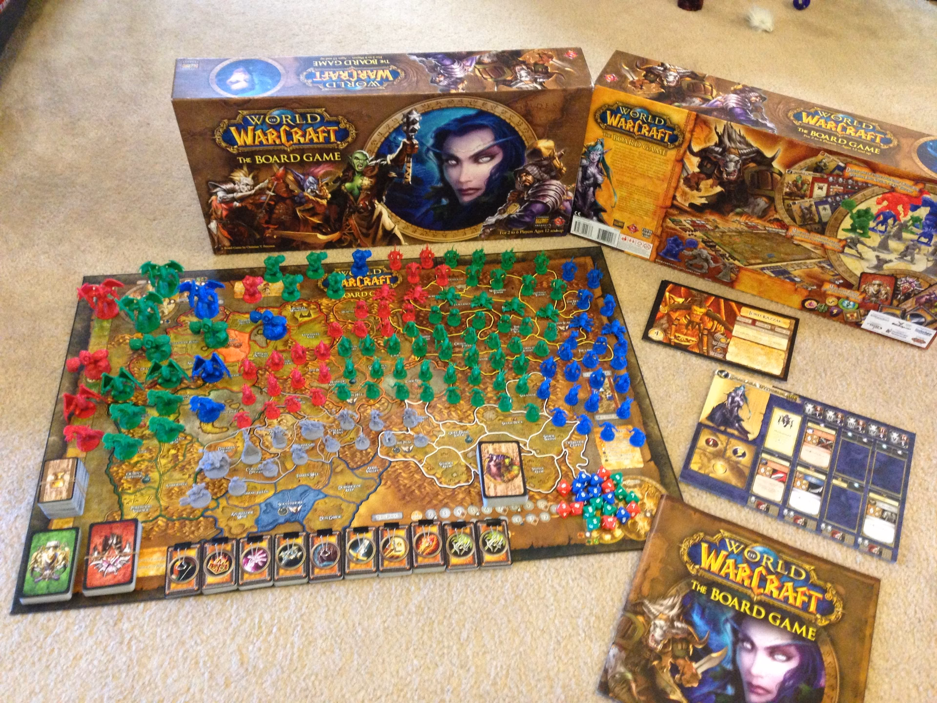 When was World of Warcraft: The Board Game released?