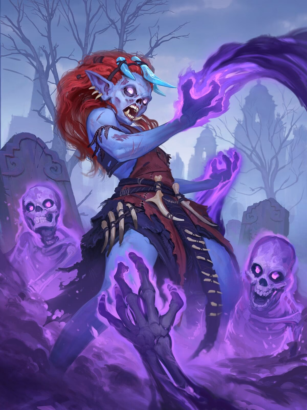 Who is a necromancer in Azeroth?