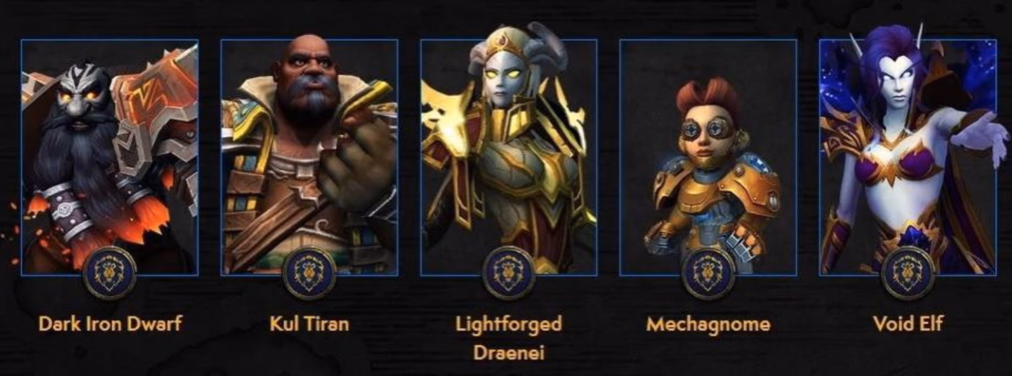 What are the allied races?