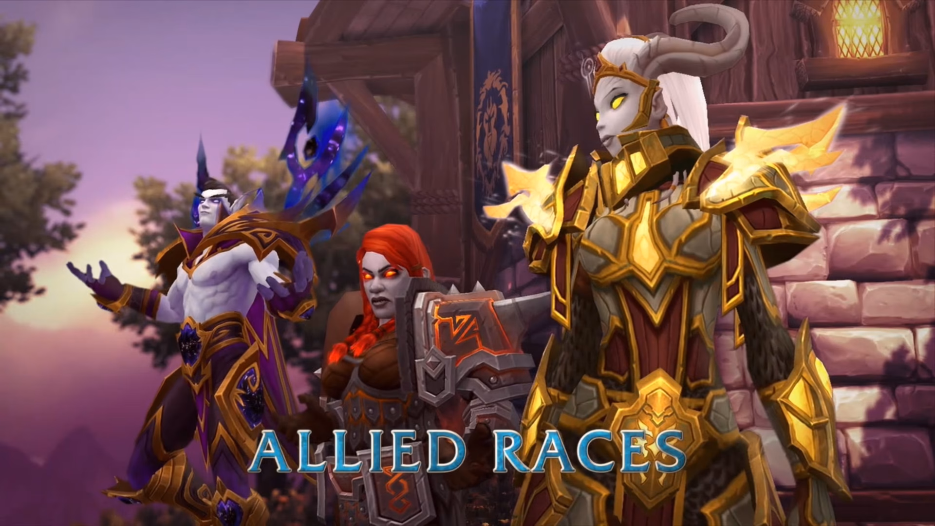 What level do Allied Race characters start?