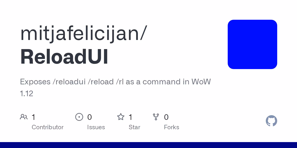 How do I reload the user interface?