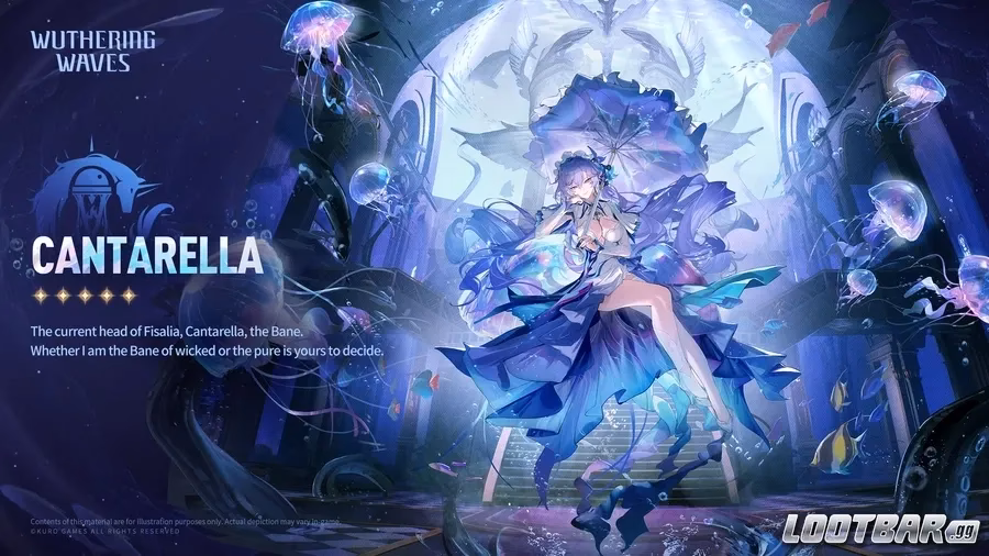 What version of WuWa is Cantarella?