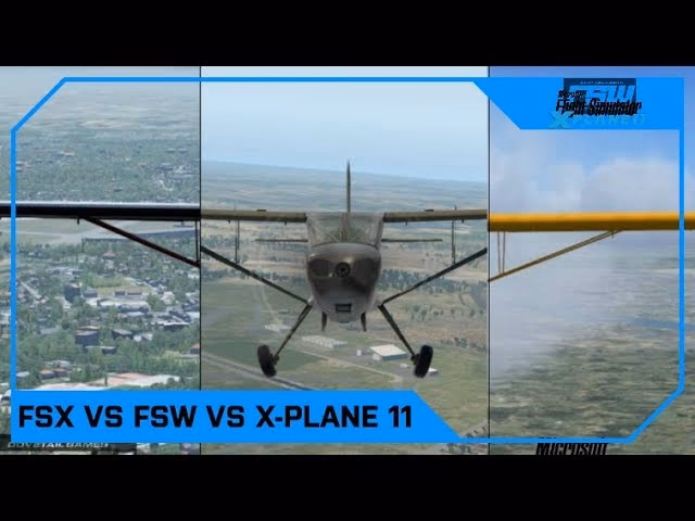 What's the difference between X-Plane and FSX?