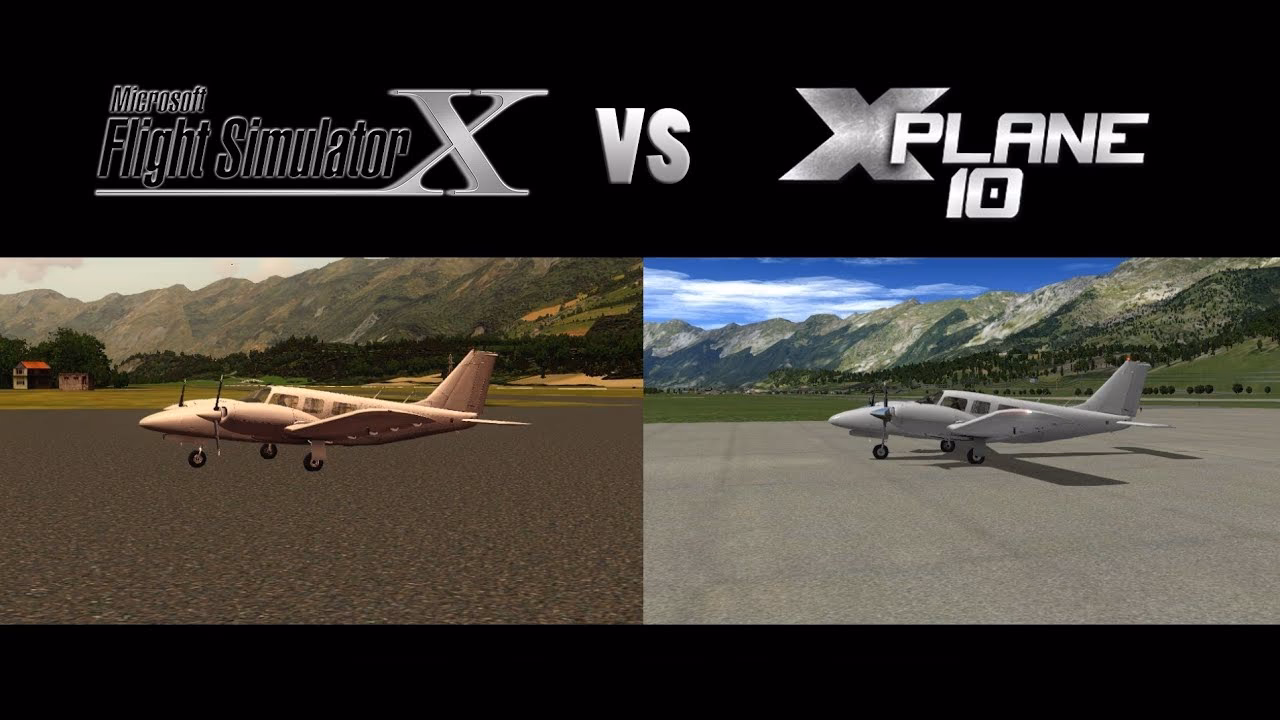 What's the difference between X-Plane and FSX?