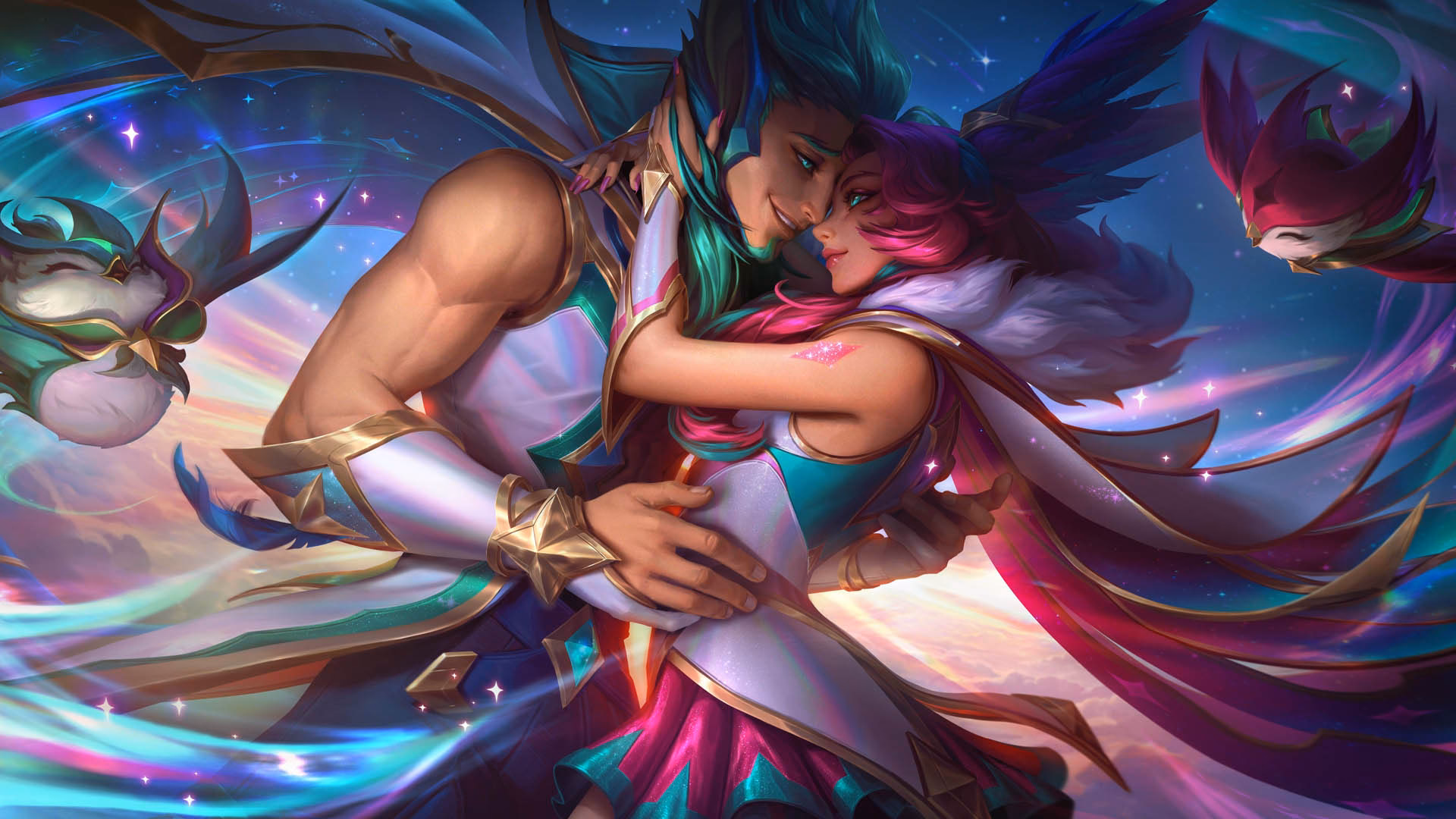 How often does xayah win against Rakan?