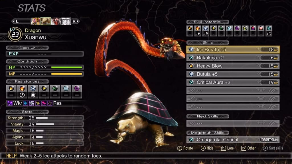 What is Xuanwu in Shin Megami Tensei V?