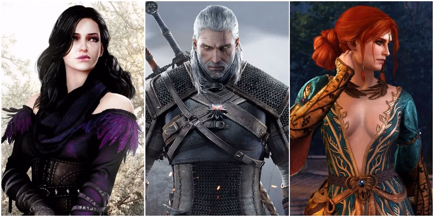 Why does Geralt stay with Yen?