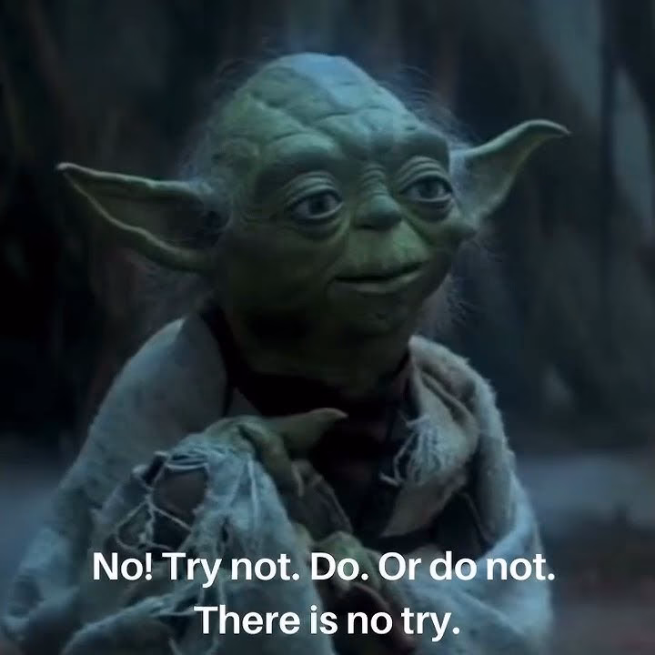 Should Master Yoda try to get Luke Skywalker back?
