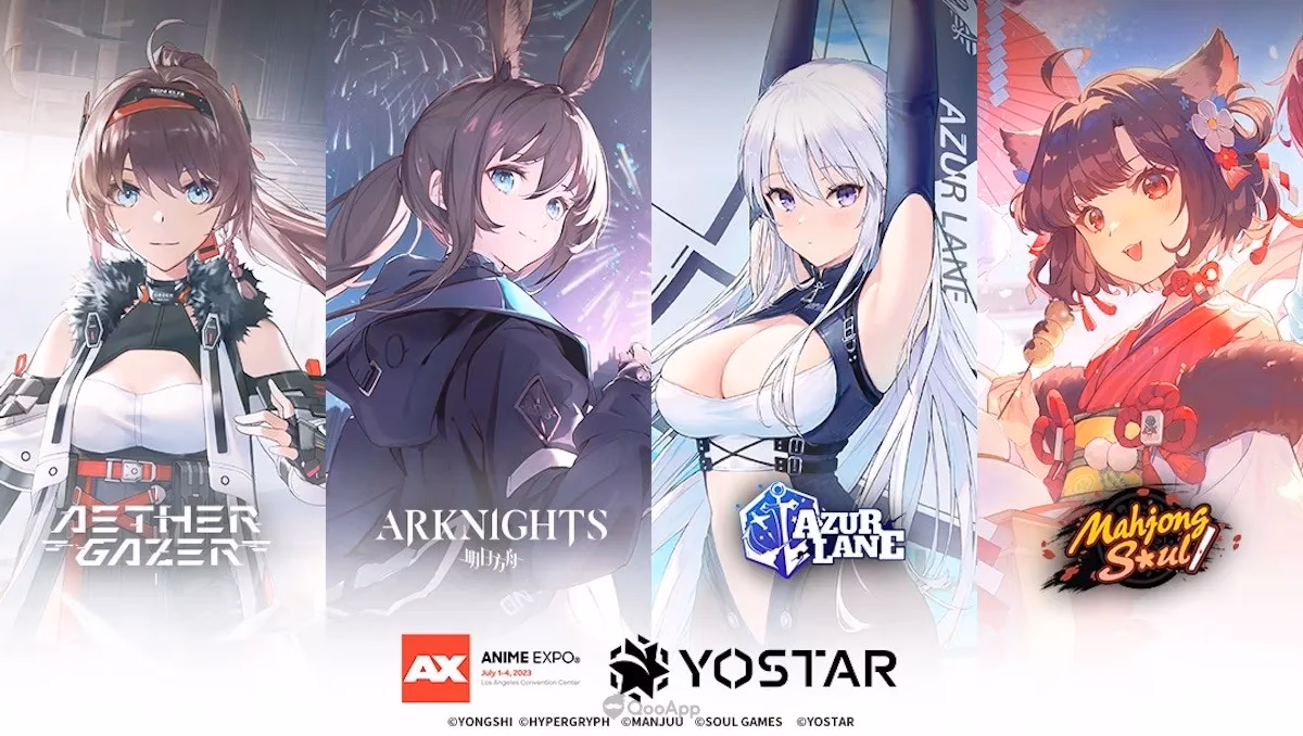 Where can I find the merchadise of Yostar games?