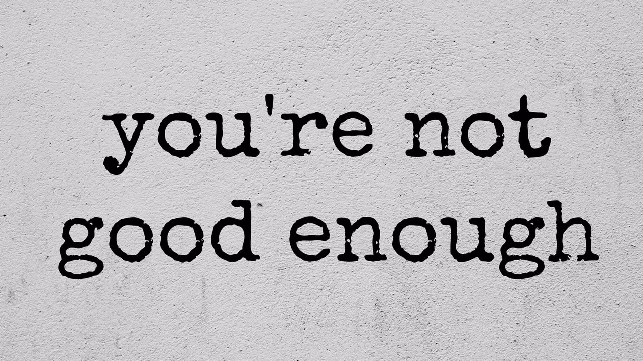 What does it mean if a woman says Enough Is Enough?