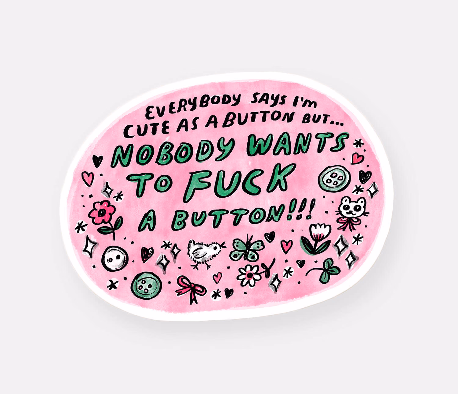 Where did the word 'as cute as a button' come from?