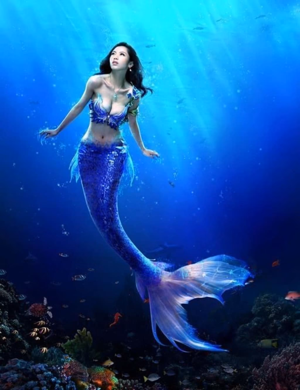 What is the original ending of the Little Mermaid?