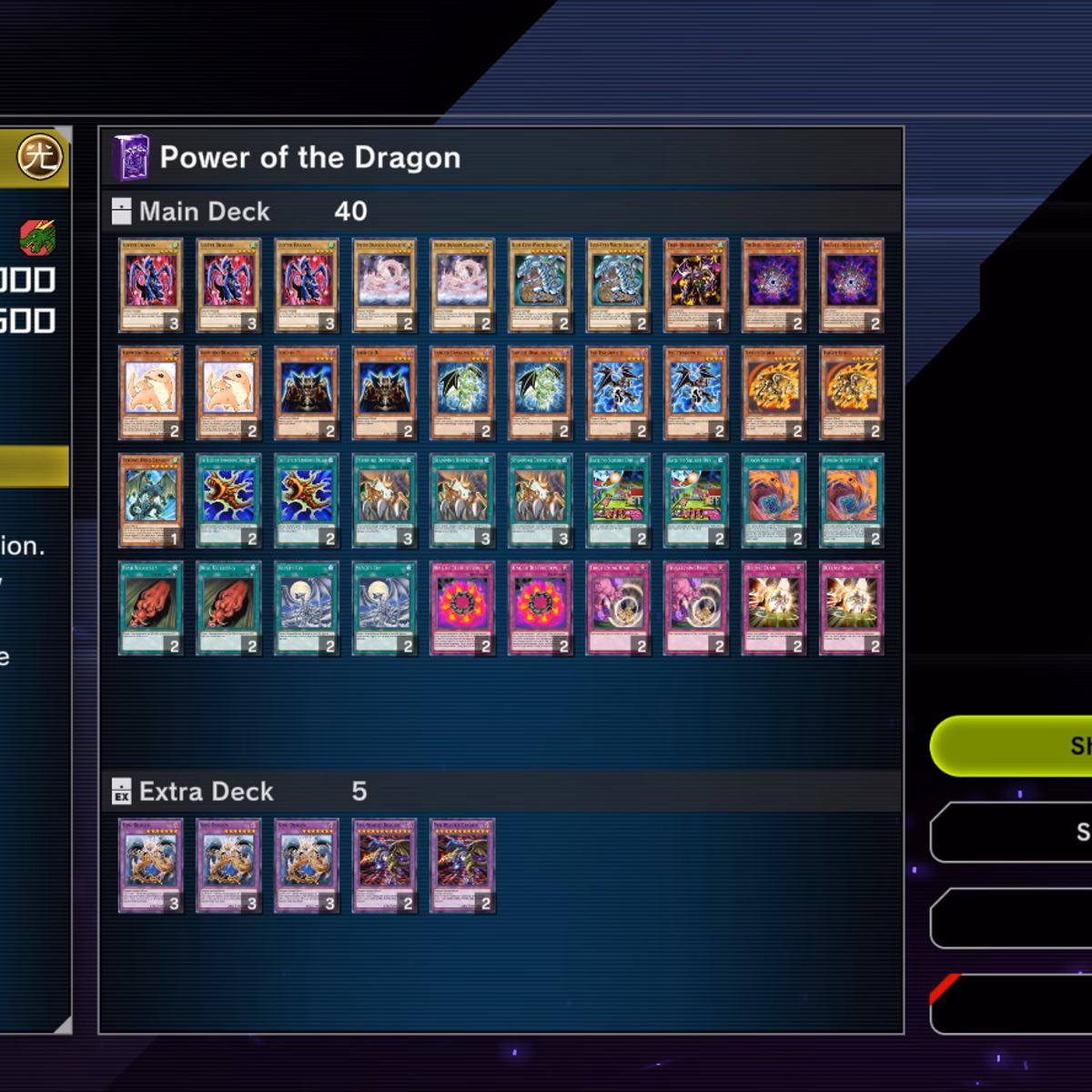 Are there any dragon Link decks available?