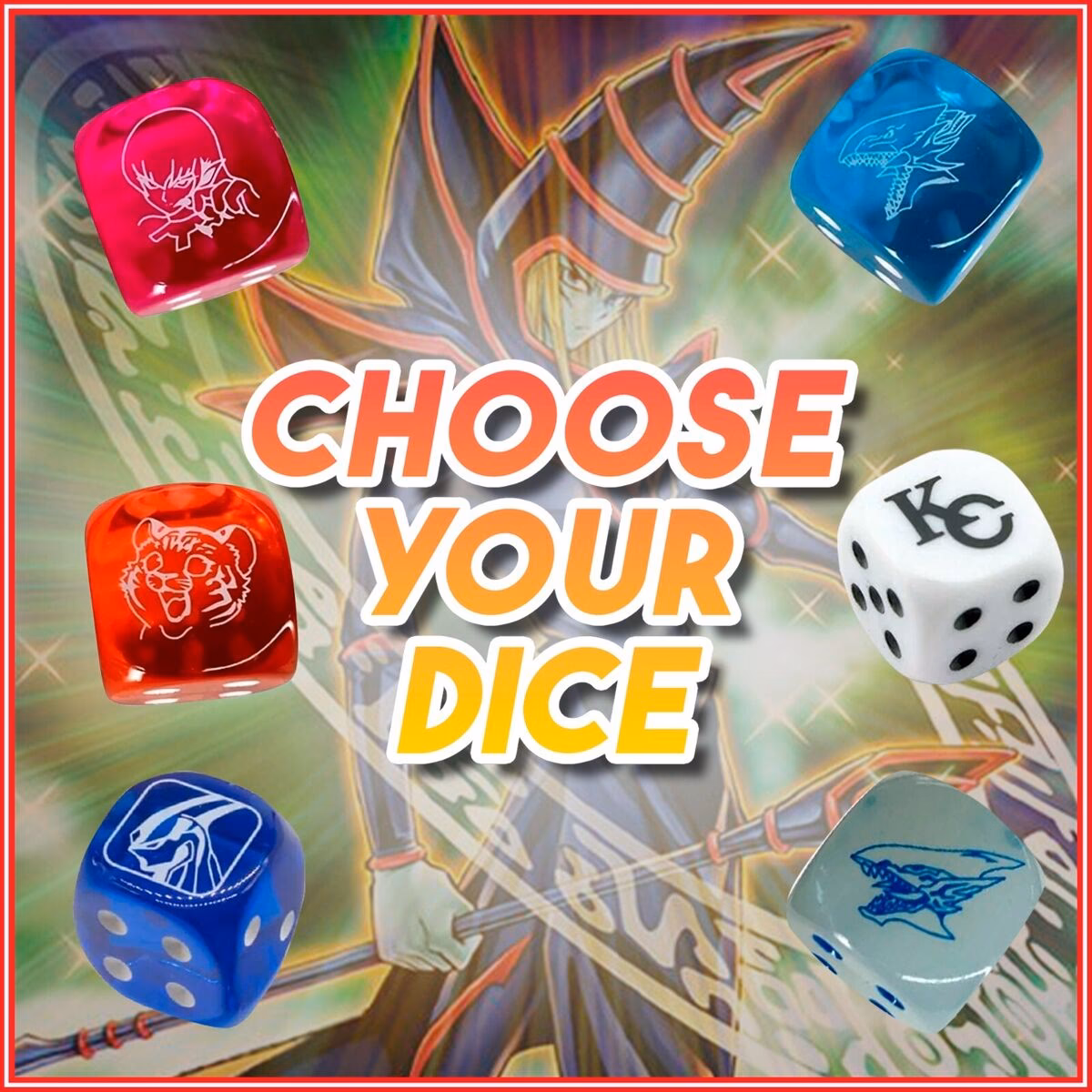 What is a 'dice' card?