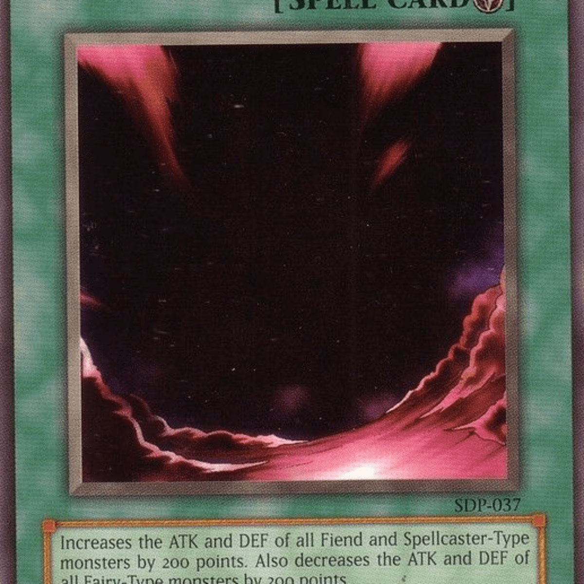 What is a field spell in Yu-Gi-Oh Rush duel?