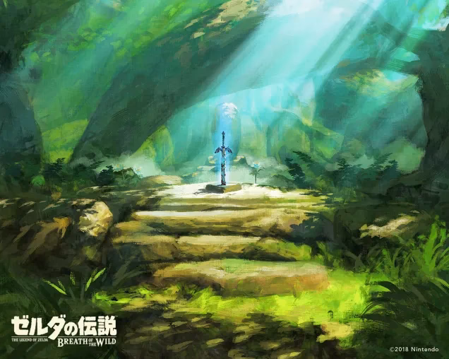 Which Zelda games have animated wallpapers?