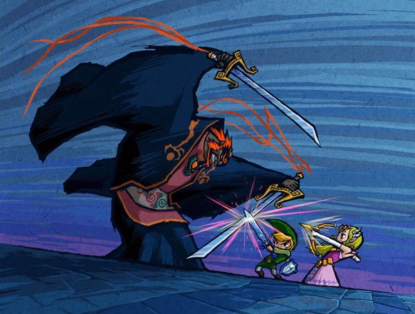 What happens if Zelda is knocked unconscious?