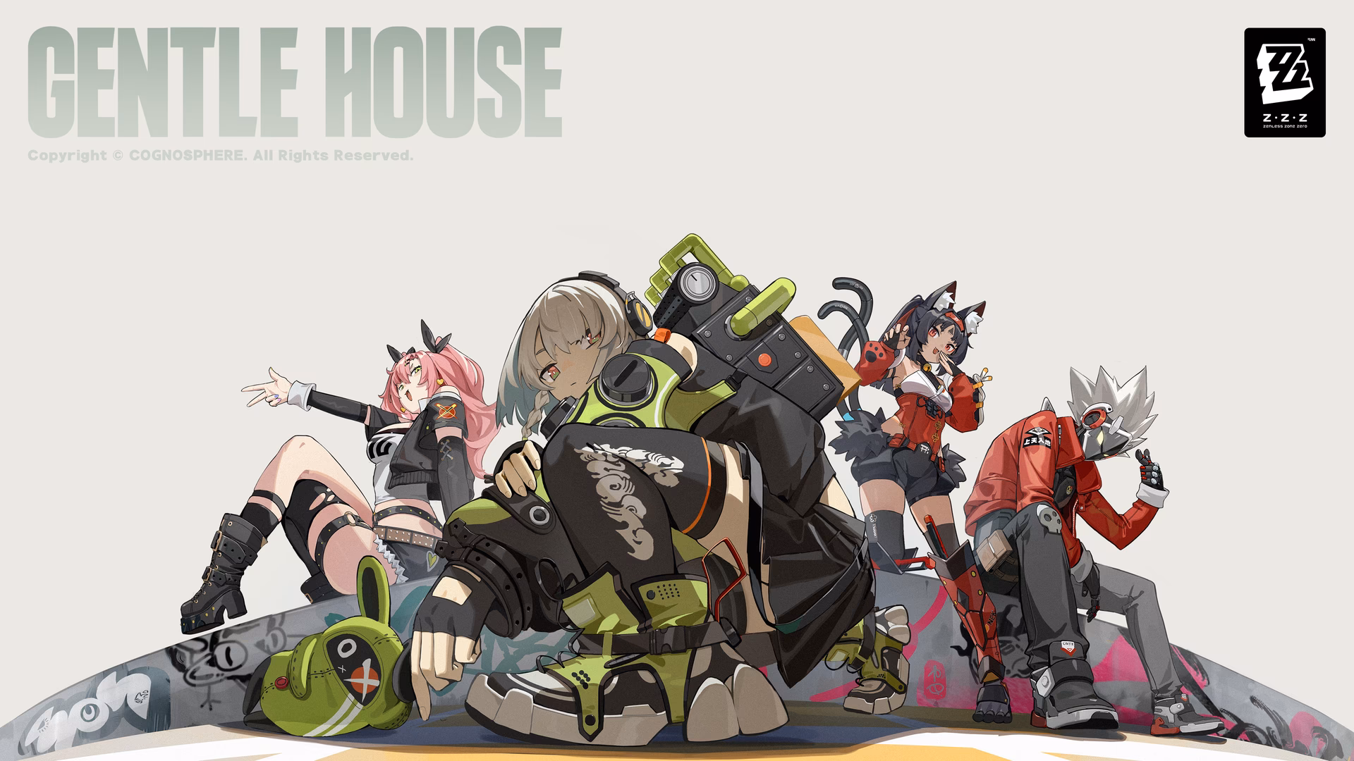 What is the zenless zone zero wallpapers page?