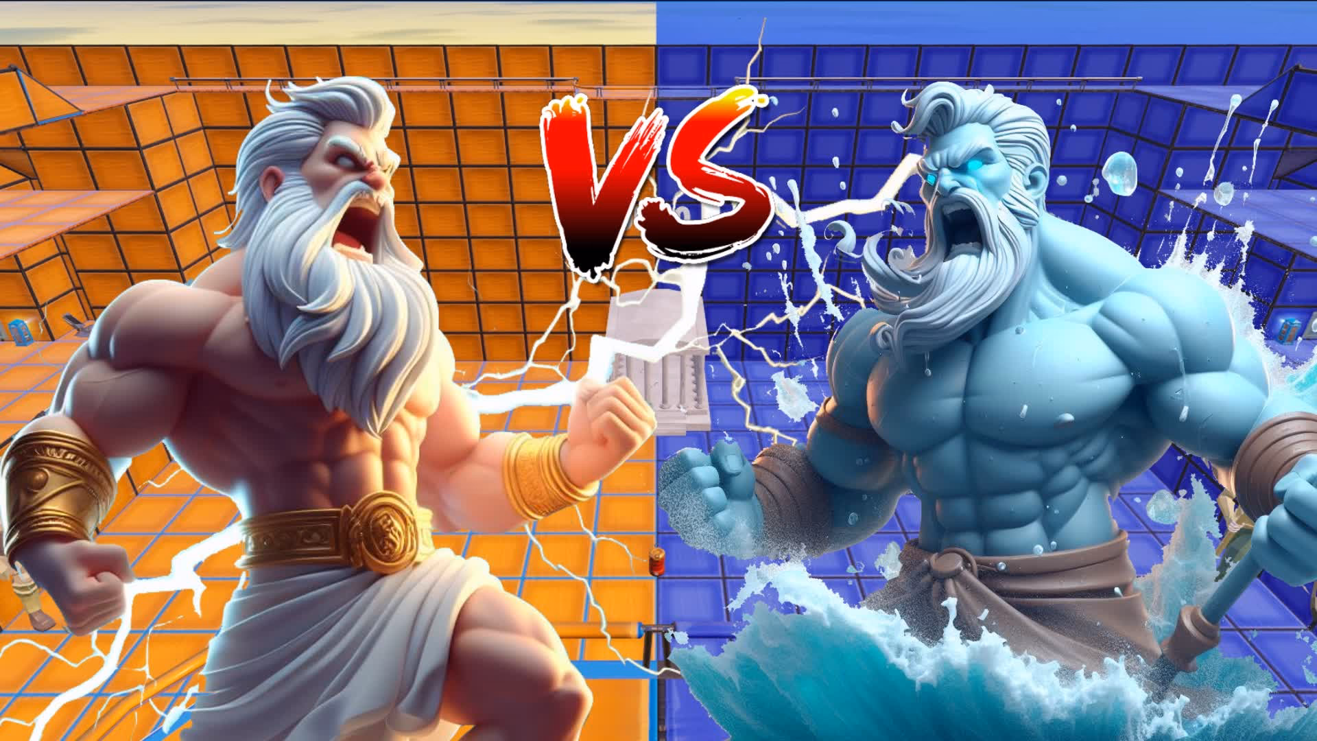 ¿Cómo dividieron Zeus y Poseidón el cosmos?