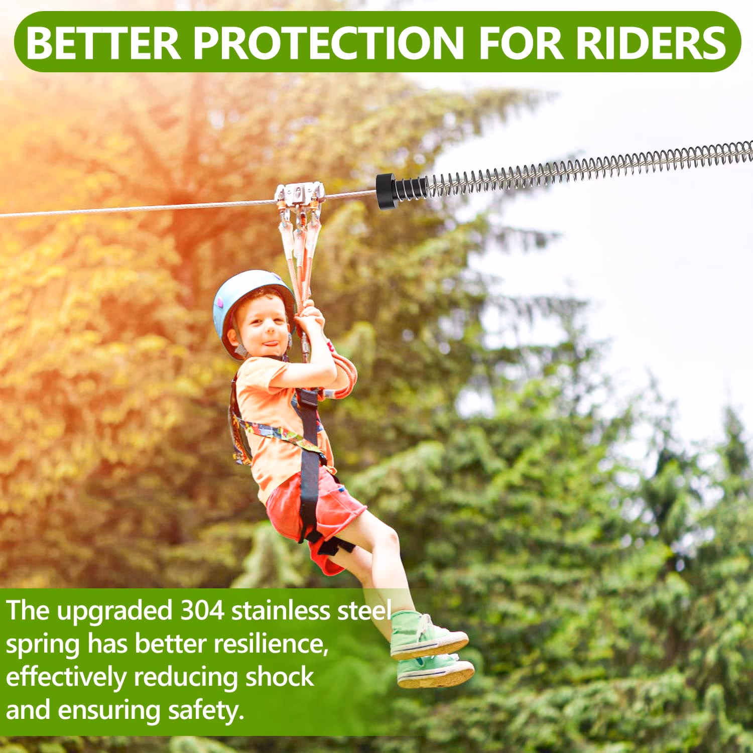 Which zip line parts do you use?