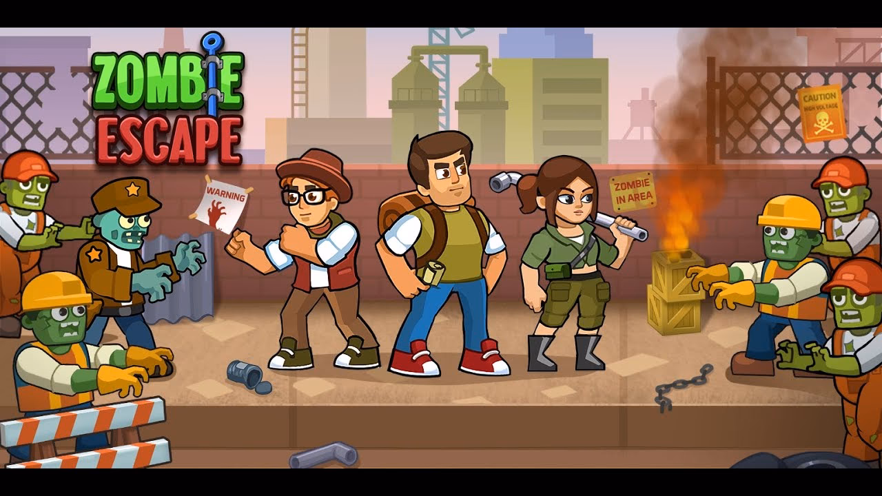 What is a zombie escape game?