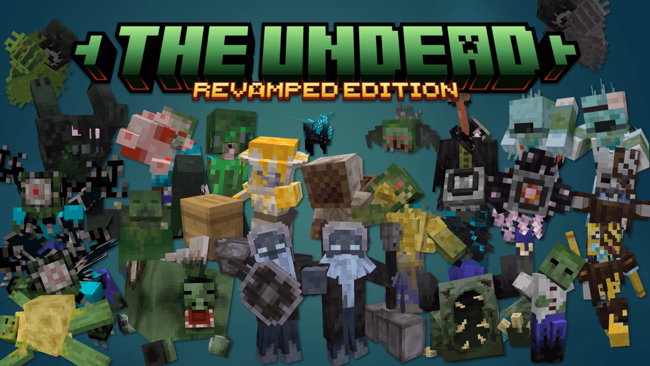 What are the different zombie variants in zombies reworked Mod?