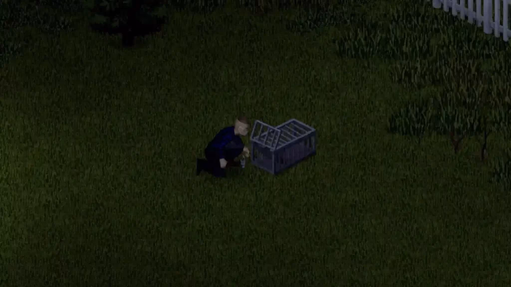 How do you get XP for trapping animals in Project Zomboid?