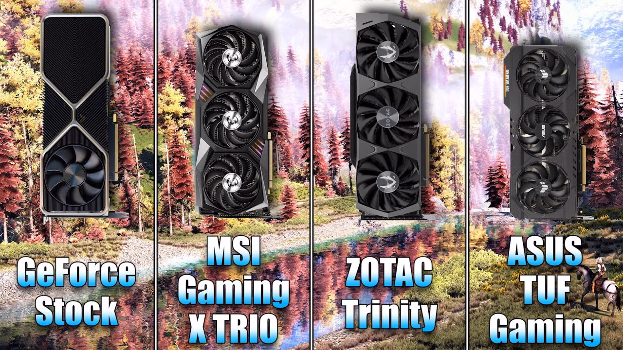 Do Zotac and MSI GPUs have RGB lighting?