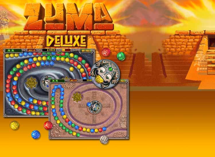 How to play Zuma Deluxe?