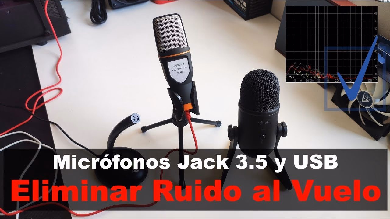 ¿Por qué mi micrófono hace tanto ruido?